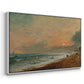 Hove Beach, c. 1824-1826 - Floater Framed Canvas Print