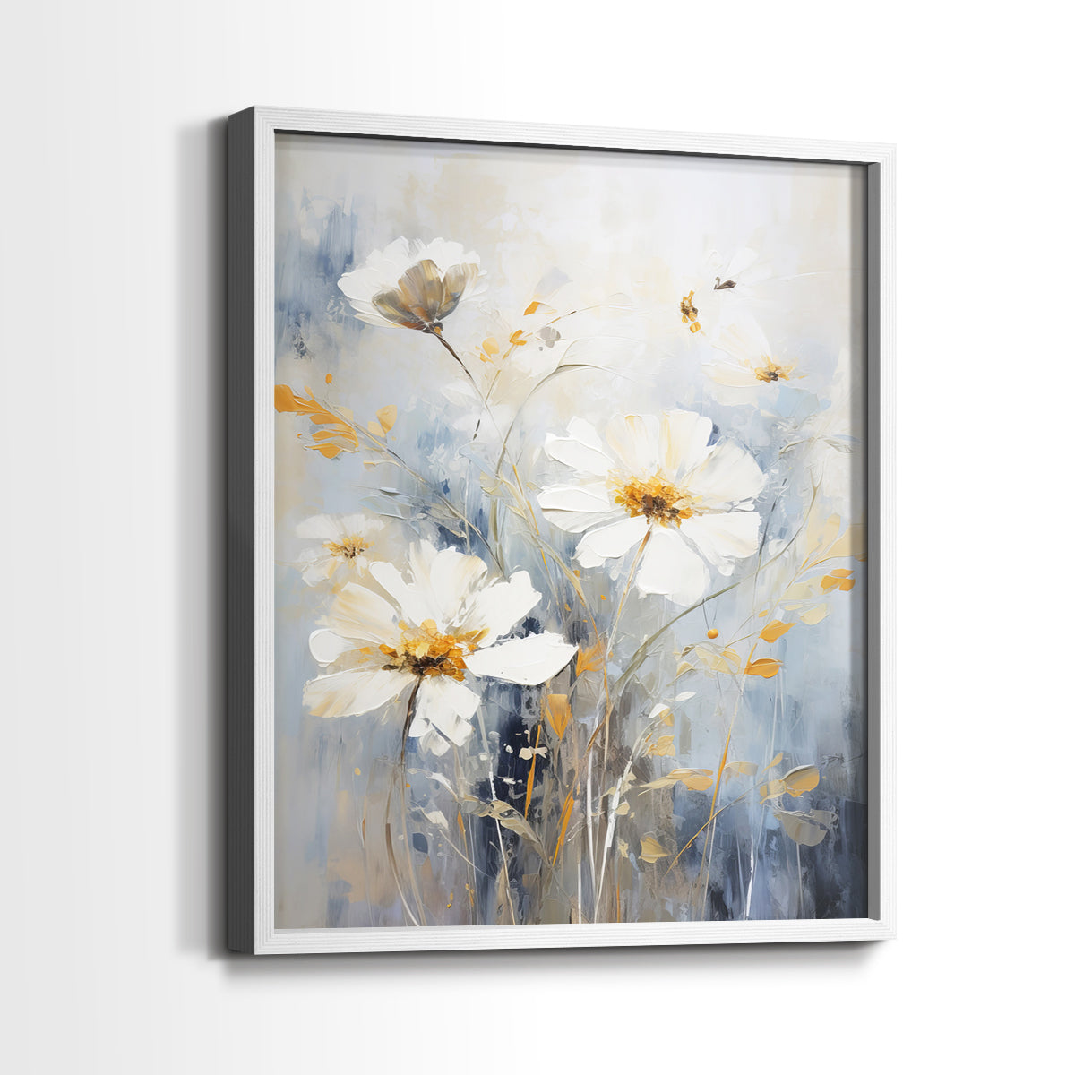 Floral Study Series XCV - Restickable Framed Art Set