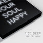 Soul Happy - Canvas Art Print