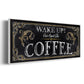 Wake Up! - Floater Framed Canvas Print