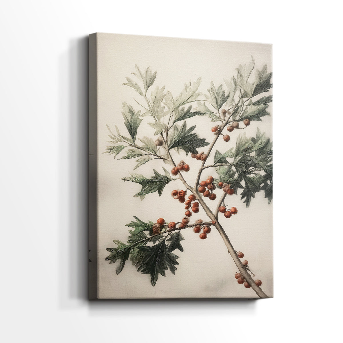 Sugar Pines Green - Canvas Art Print