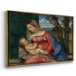 Madonna and Child, c. 1508 - Floater Framed Canvas Print