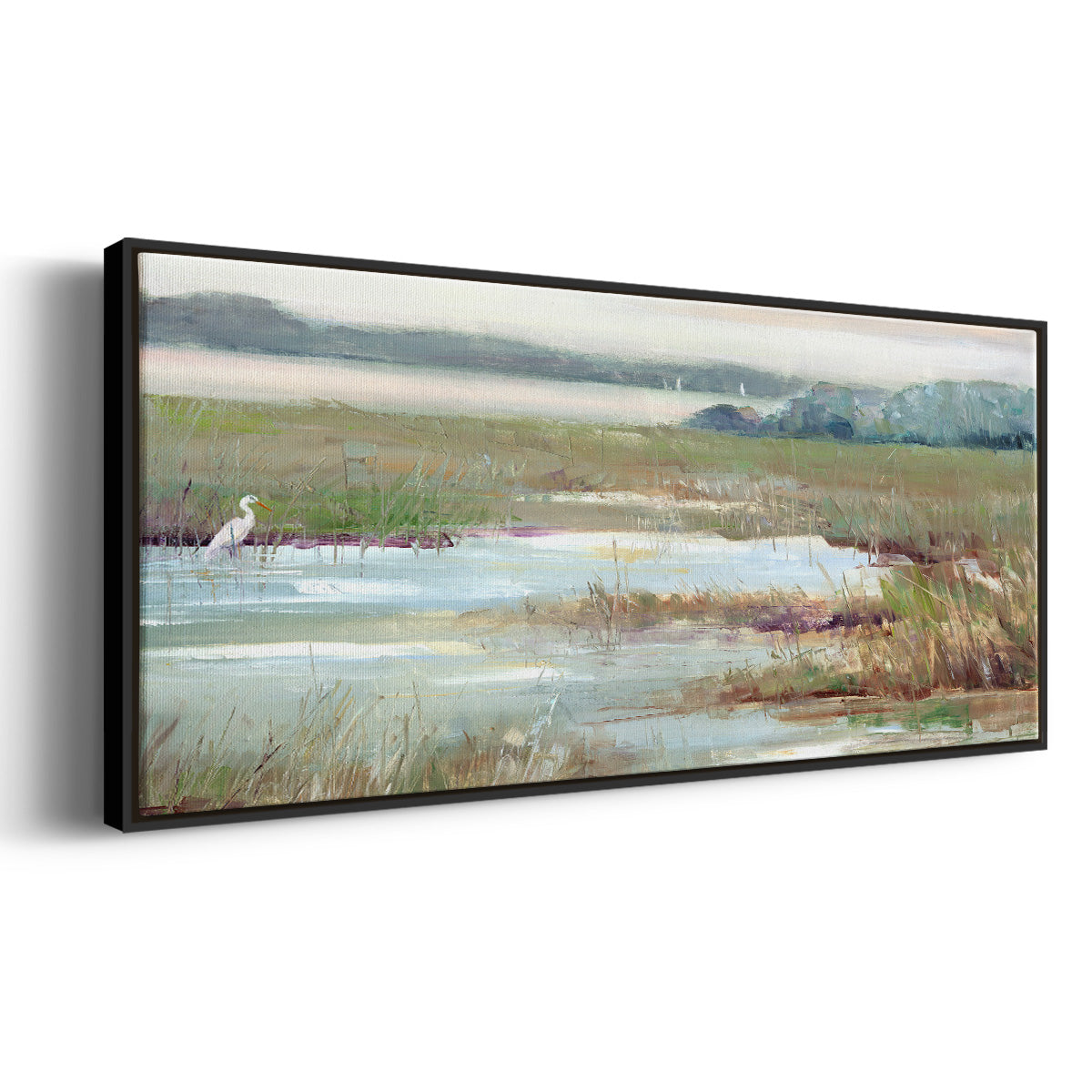 Early Morning Magic - Floater Framed Canvas Print