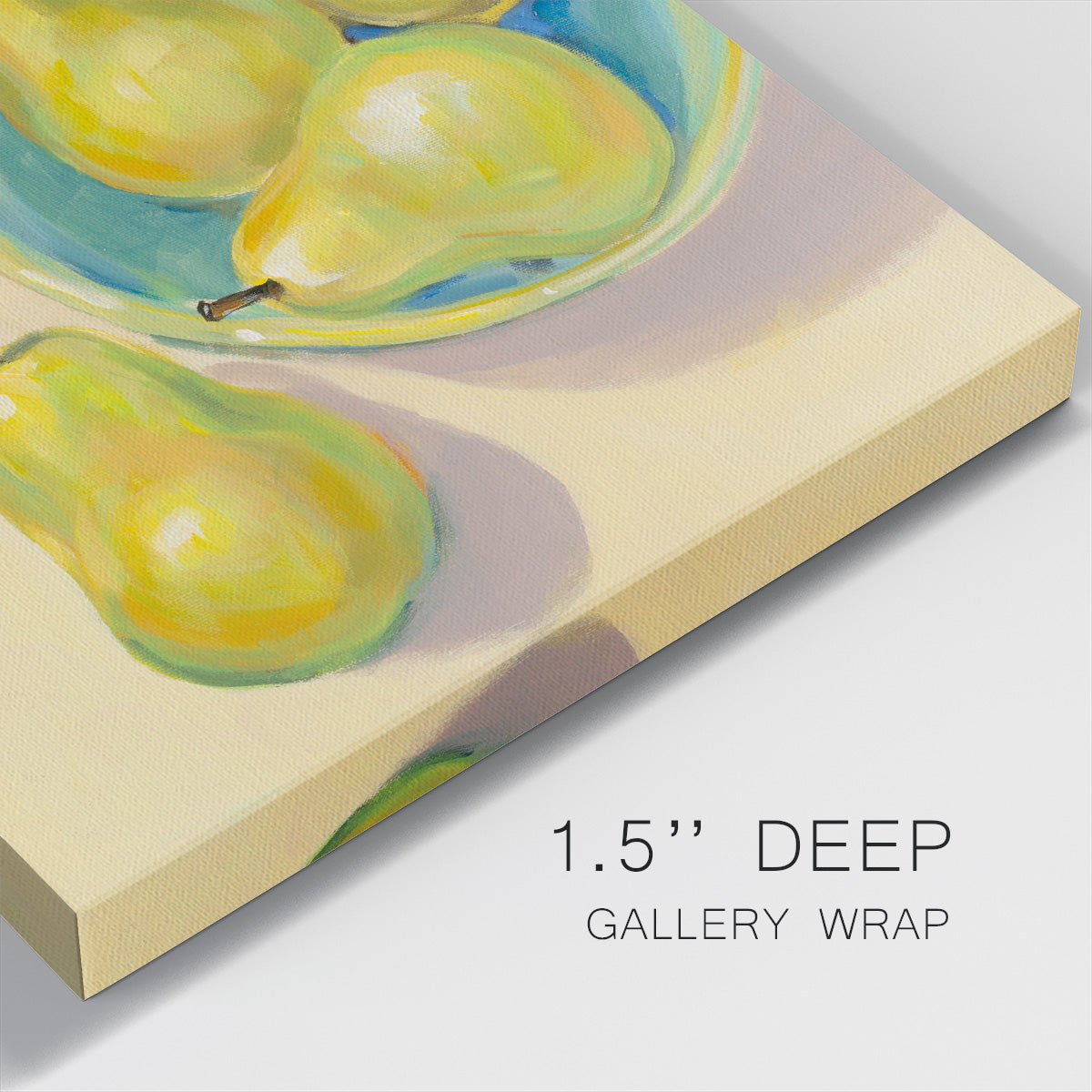 Fruit Bowl Trio III-Premium Gallery Wrapped Canvas - Ready to Hang