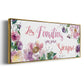 Familias Siempre - Floater Framed Canvas Print