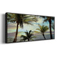 Honduras Sunset - Floater Framed Canvas Print