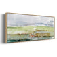 Pastel Inlet I - Floater Framed Canvas Print