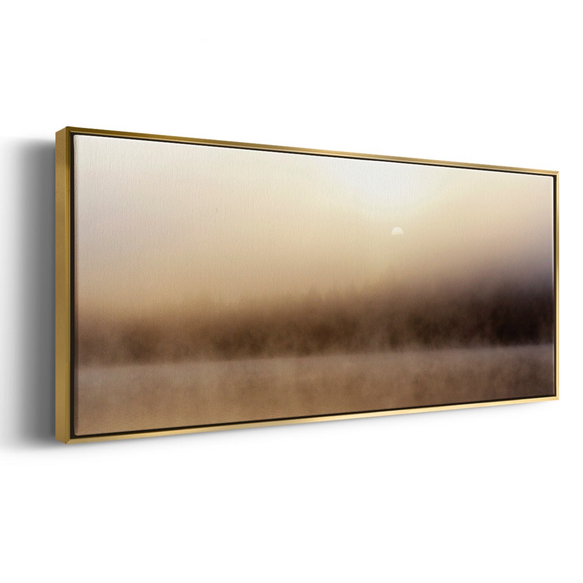Break of Dawn - Floater Framed Canvas Print