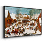 Massacre of the Innocents, c. 1565-1567 - Floater Framed Canvas Print