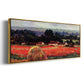 The Poppy Blumenfeld (The Barn) - Floater Framed Canvas Print