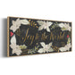 Gilded Christmas Collection D - Floater Framed Canvas Print