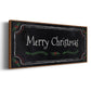 Merry Christmas - Floater Framed Canvas Print