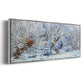 The Frost, 1885 - Floater Framed Canvas Print