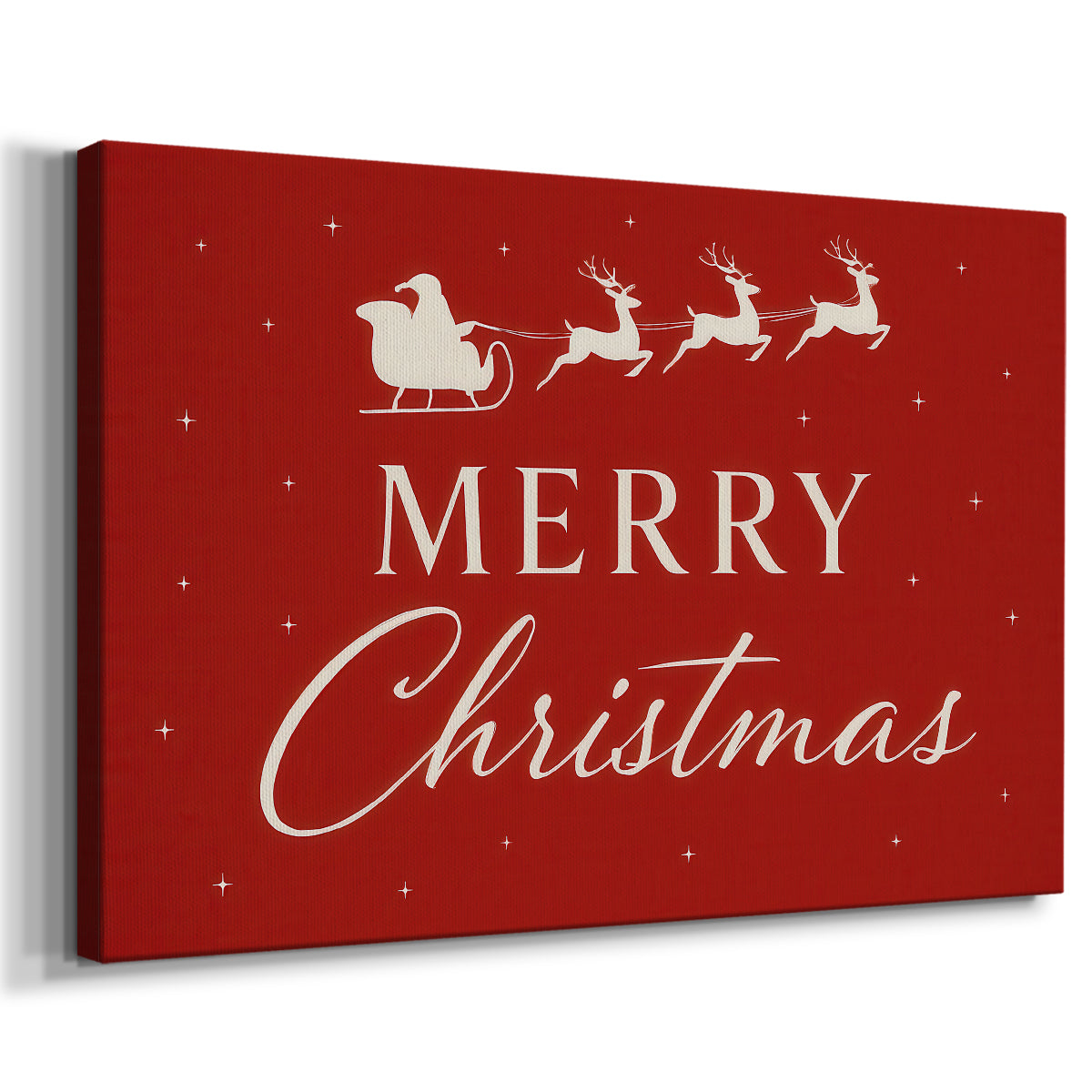 Holly-Red Promise of Evergreen - Canvas Art Print