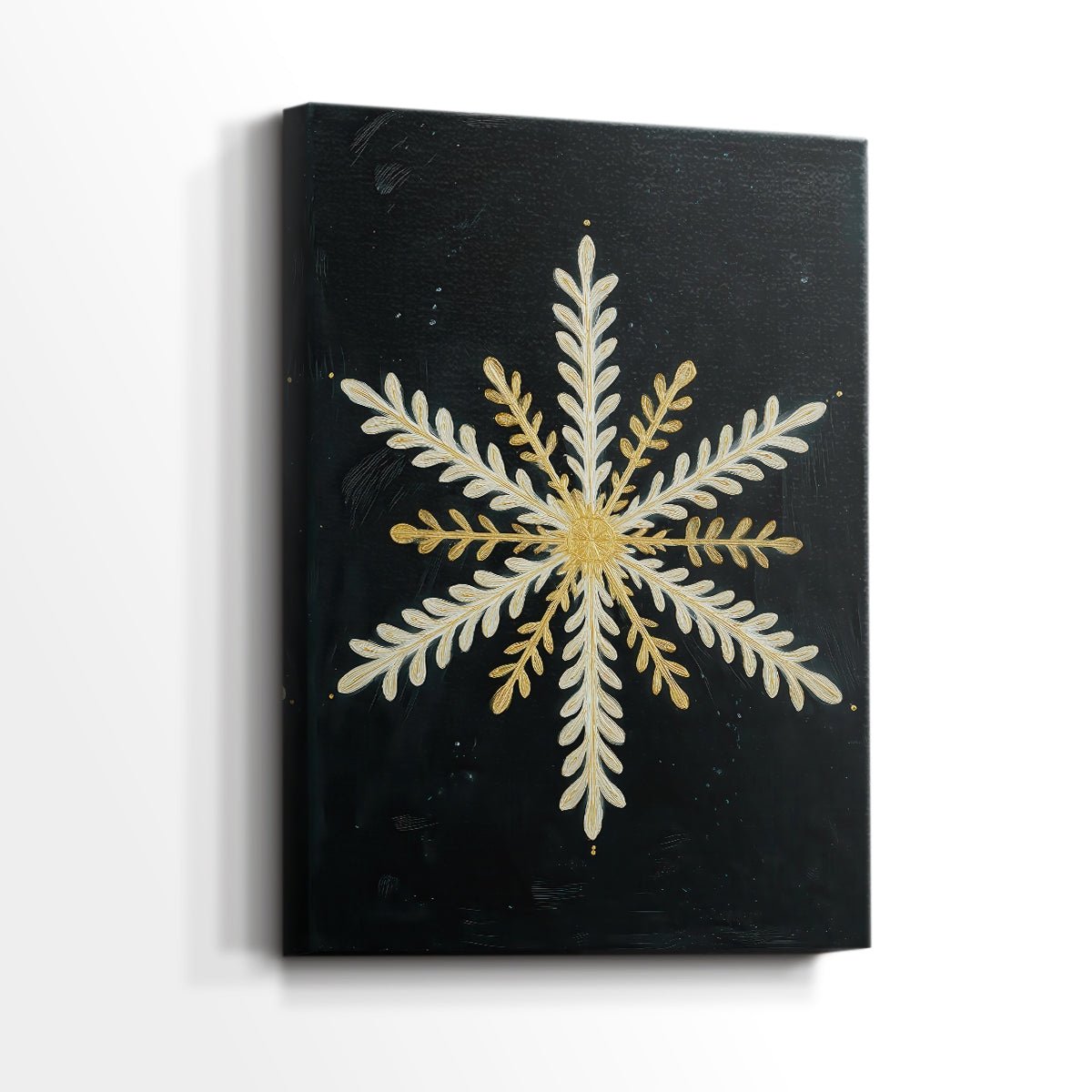 Chalk Snow Chapel - Canvas Art Print