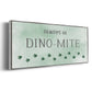 Dinomite - Floater Framed Canvas Print
