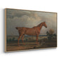 Hunter in a Landscape, 1810 - Floater Framed Canvas Print