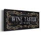 Wine Taster - Floater Framed Canvas Print
