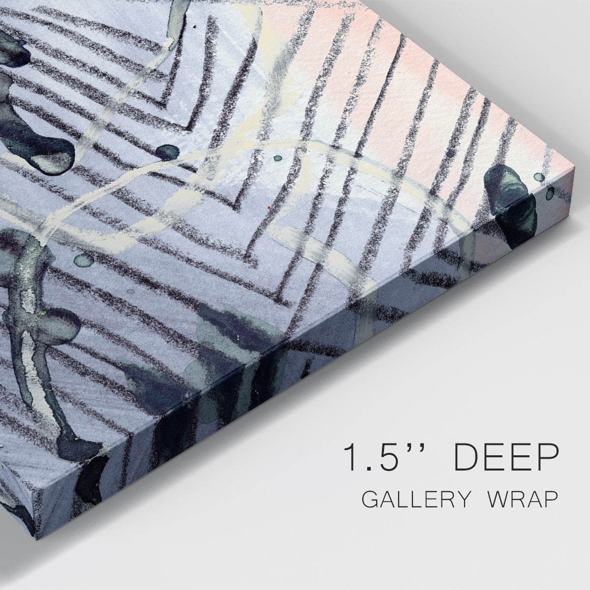 Angled Spaces VI Premium Gallery Wrapped Canvas - Ready to Hang