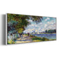 The Seine at Argenteuil, 1875 - Floater Framed Canvas Print
