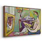 The Muse, 1935 - Floater Framed Canvas Print