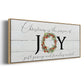 Season of Joy - Floater Framed Canvas Print