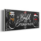 Build a Snowman - Floater Framed Canvas Print