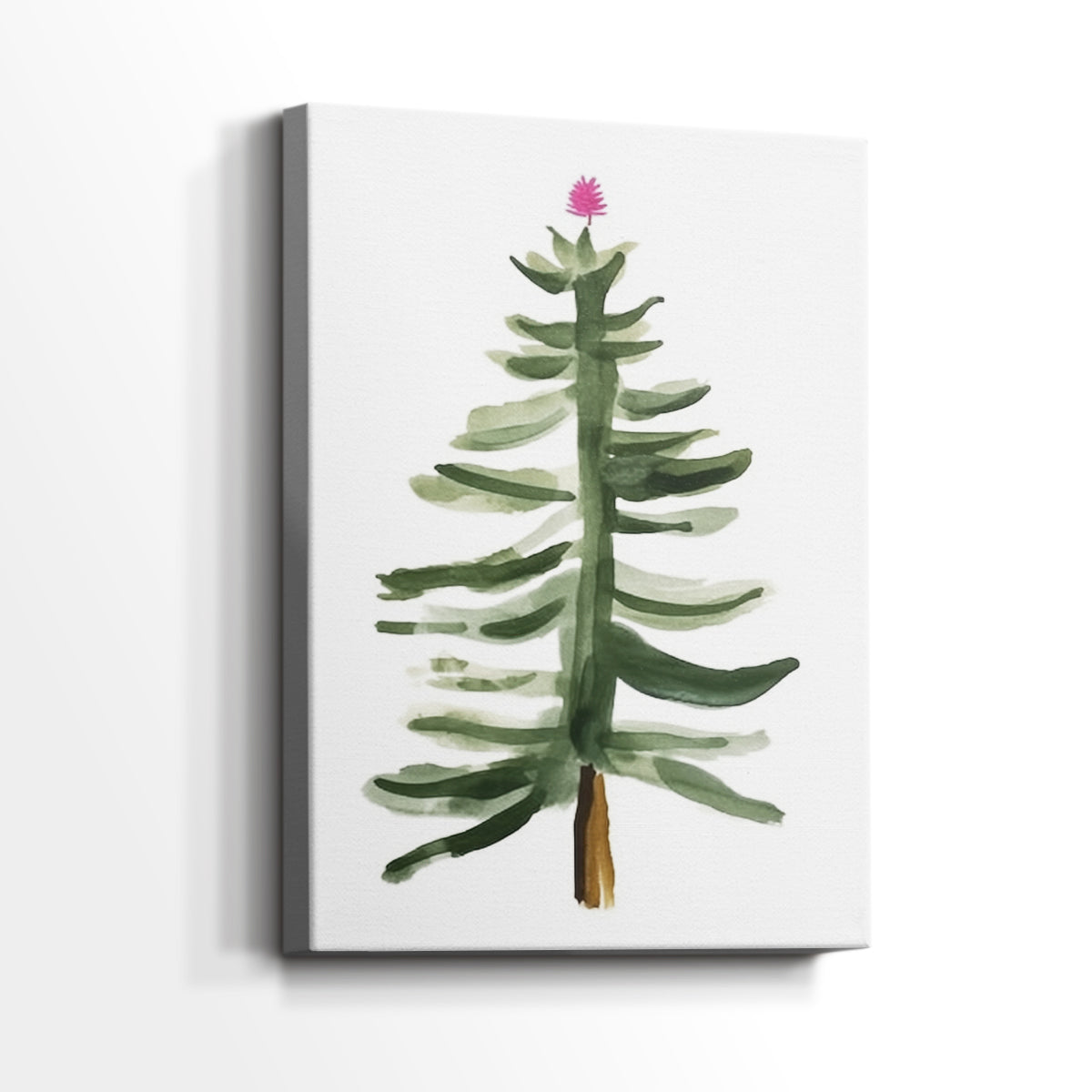 Midwinter of Pearled Serenade - Canvas Art Print