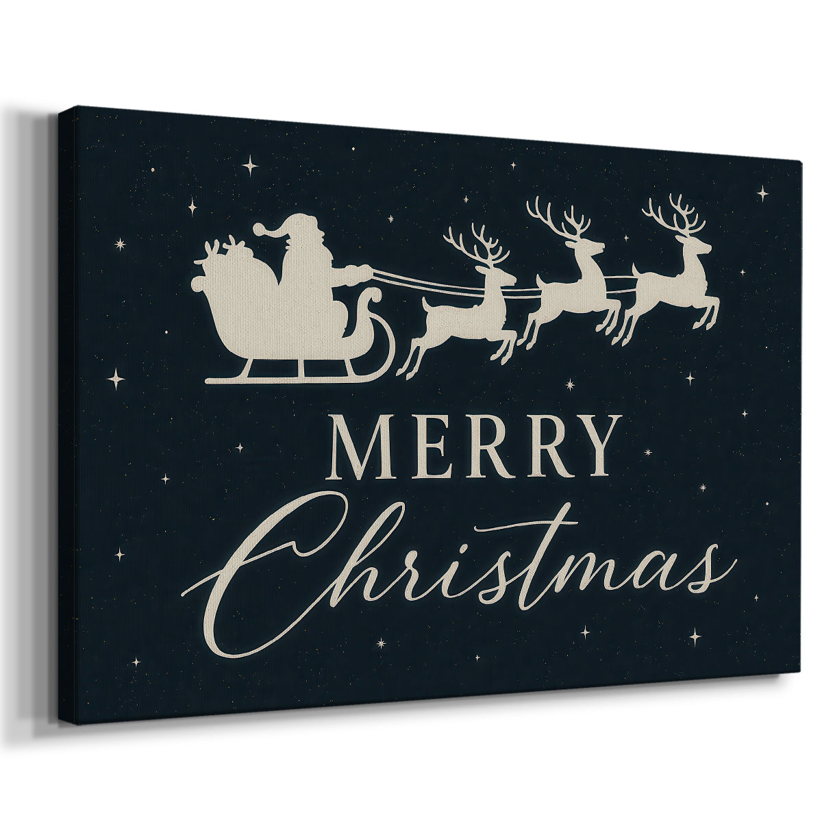 Frosted Bells Square - Canvas Art Print