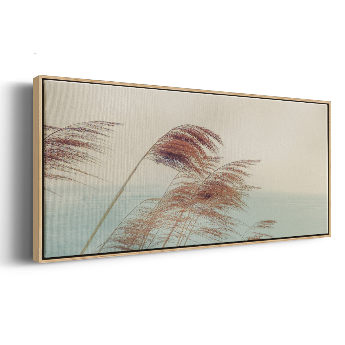Windy I - Floater Framed Canvas Print