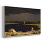 Approaching Thunder Storm, 1859 - Floater Framed Canvas Print