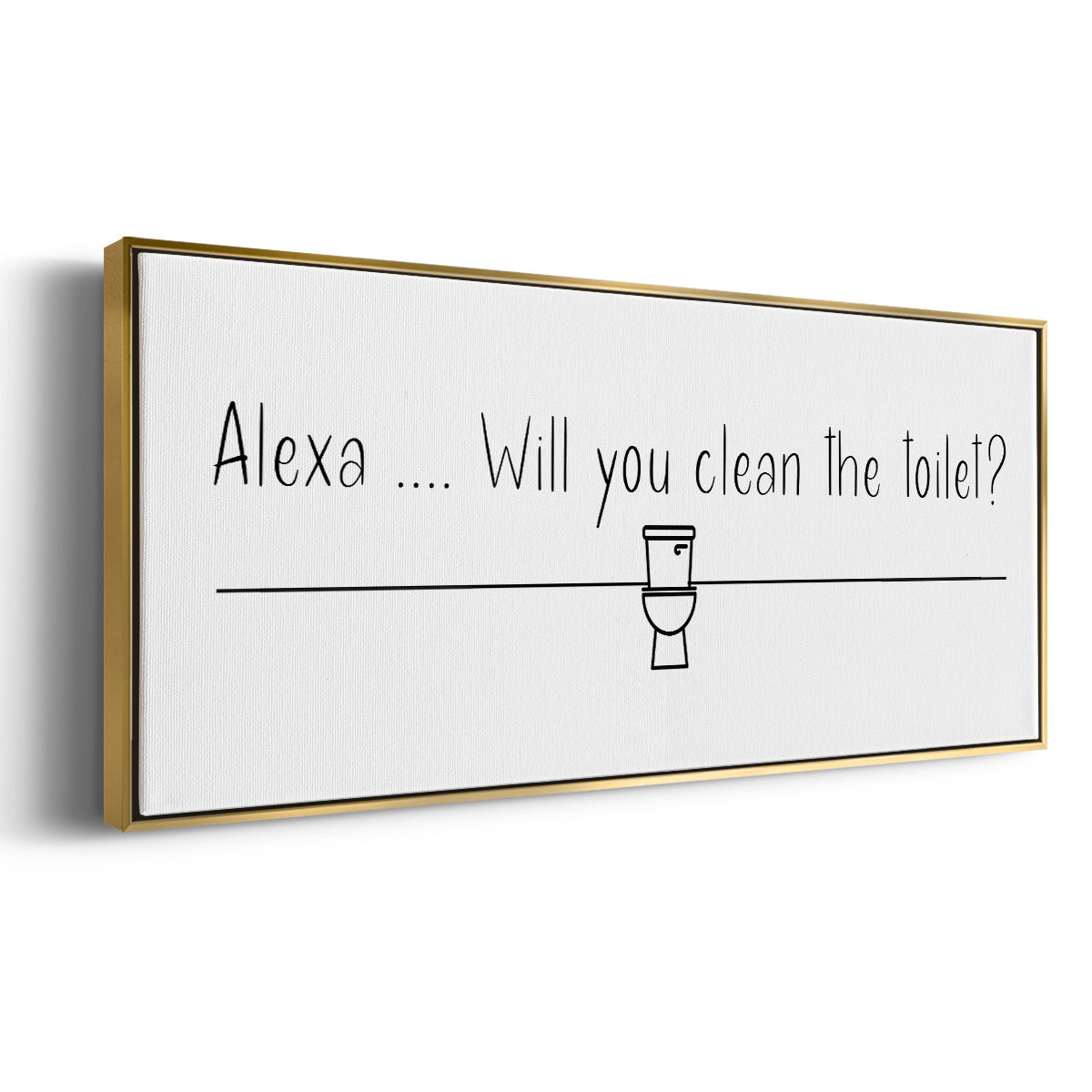 Alexa ... - Floater Framed Canvas Print