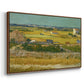 The Harvest, 1888 - Floater Framed Canvas Print