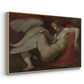 Leda and the Swan (16th-Century Version), c. 1530 - Floater Framed Canvas Print
