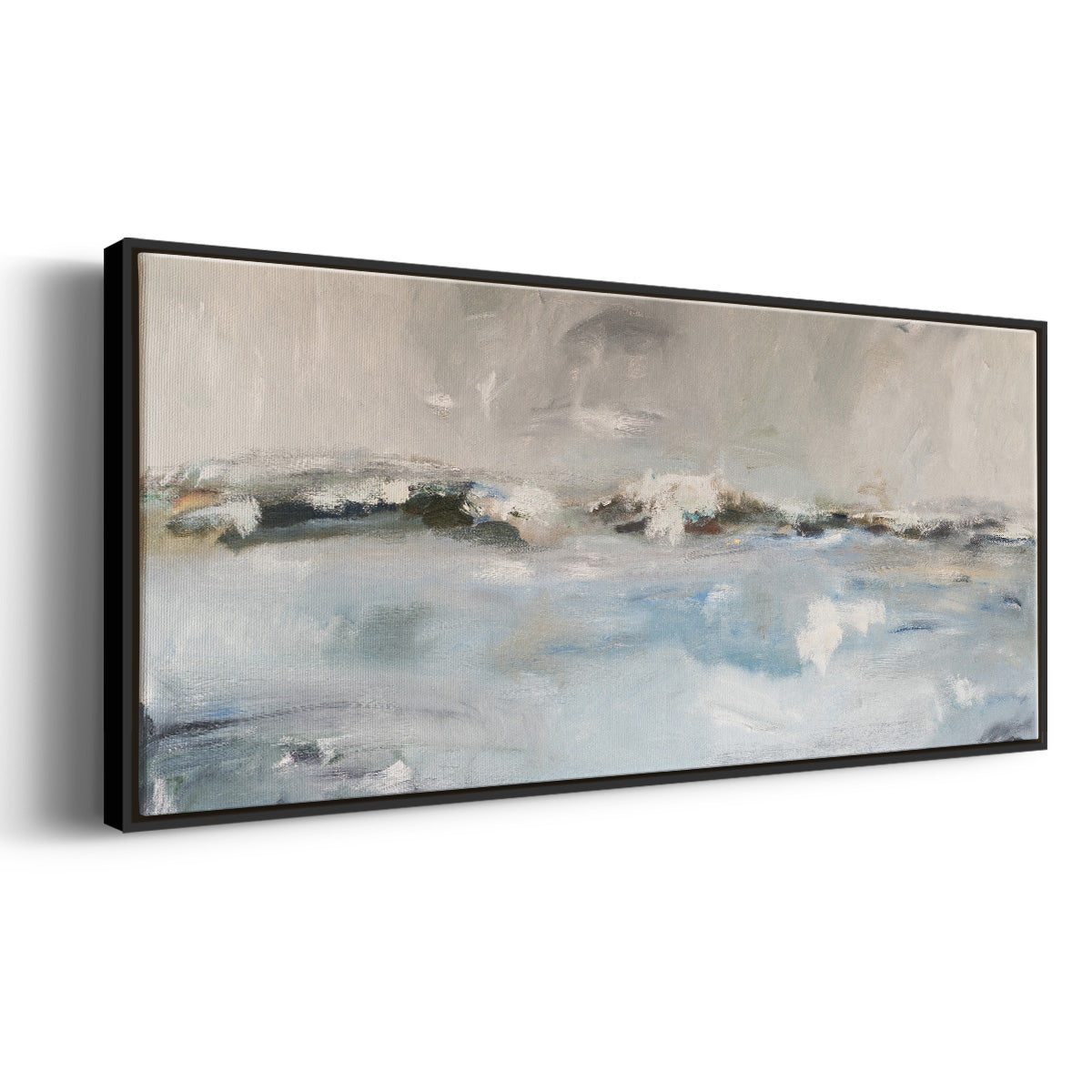 Surf Sans Turf - Floater Framed Canvas Print