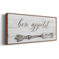 Bon Appetit - Floater Framed Canvas Print