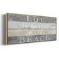 Life Better Beach - Floater Framed Canvas Print