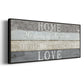 Home Love - Floater Framed Canvas Print