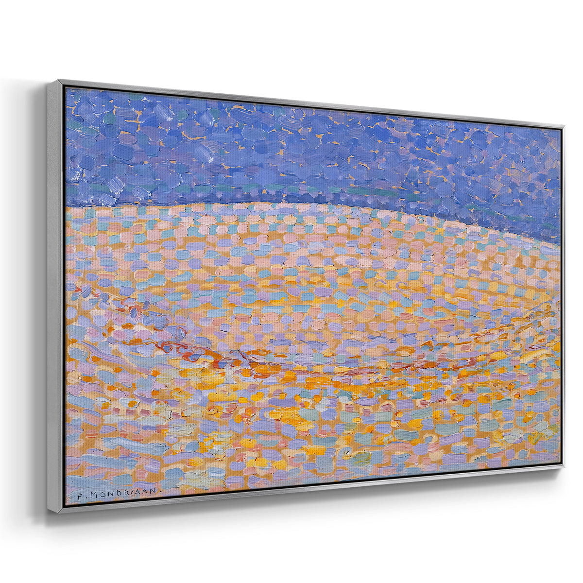 Dune III, 1909 - Floater Framed Canvas Print