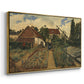 Garden of a Florist (The Flower Garden), 1864 - Floater Framed Canvas Print