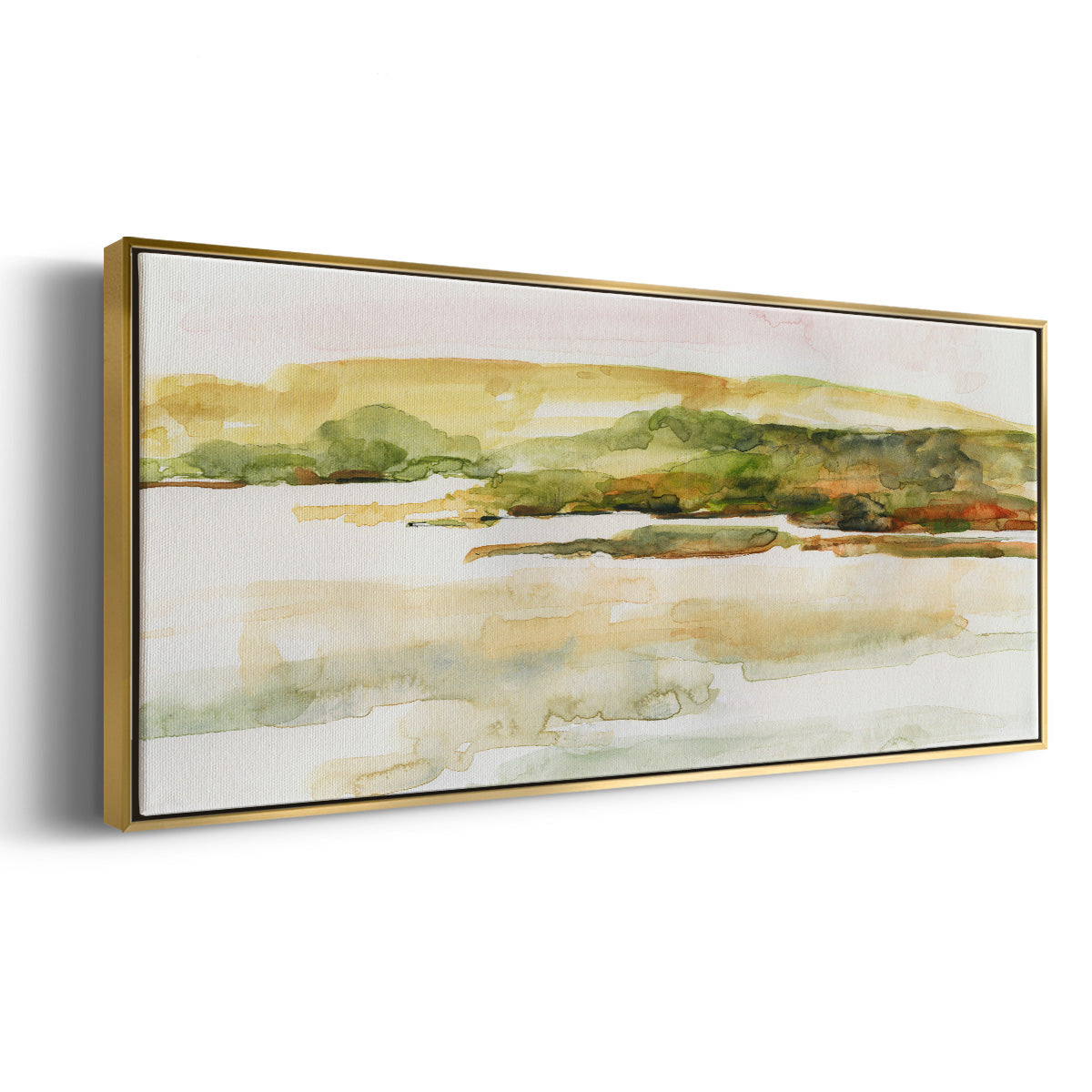 Coastal Morning - Floater Framed Canvas Print