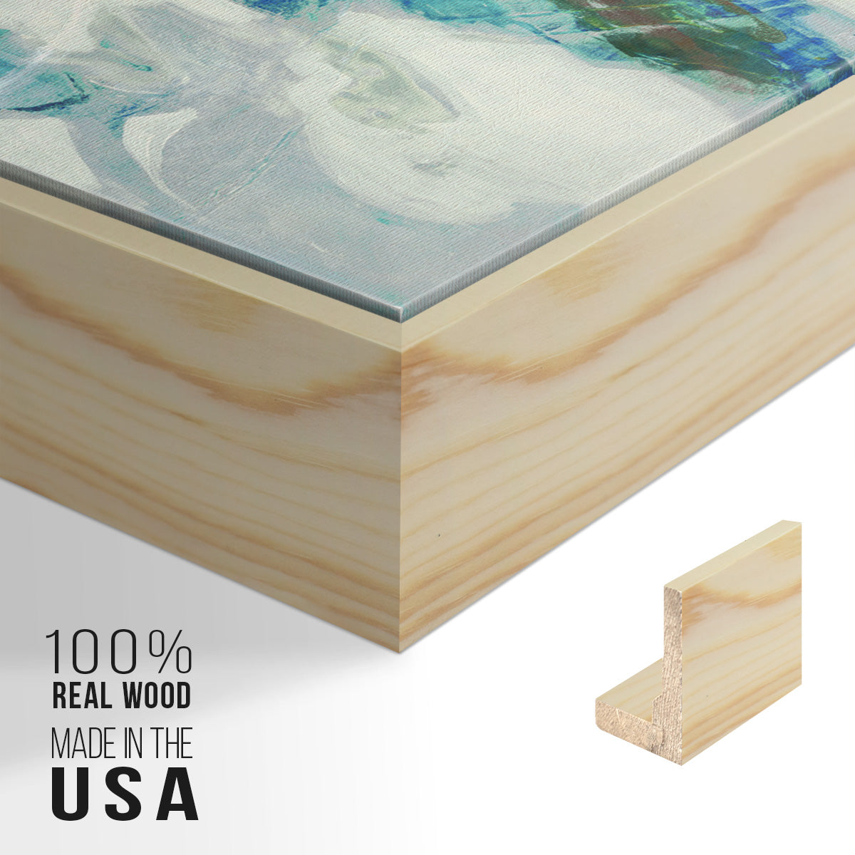 Winding Road -  Framed Canvas Print