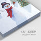 Santa's Snowmen I-Premium Gallery Wrapped Canvas - Ready to Hang