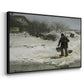 Tøsne, 1895 - Floater Framed Canvas Print