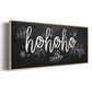 Ho Ho Ho - Floater Framed Canvas Print