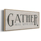 Gather Here With Love - Floater Framed Canvas Print