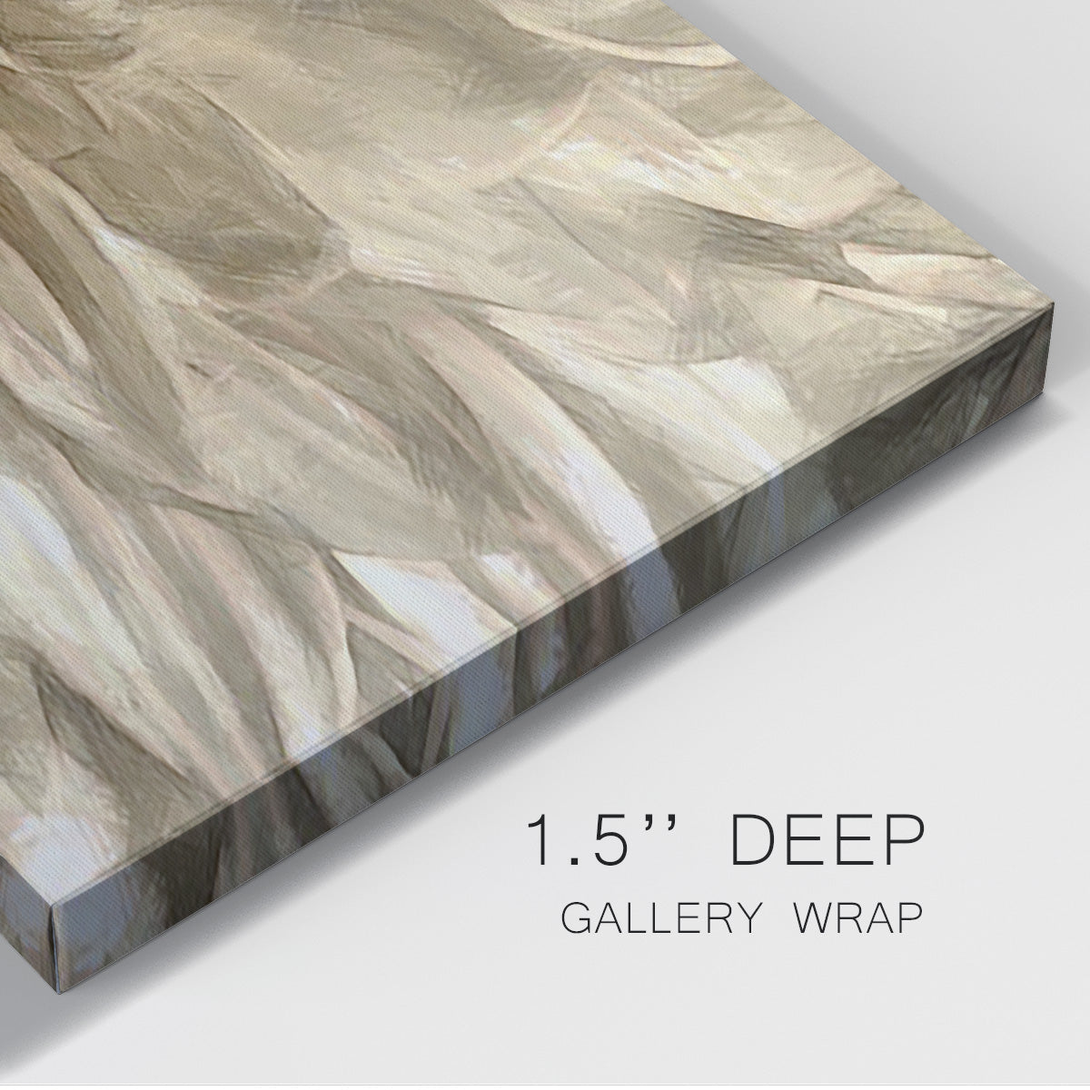 Neutral Wall Flower I - Canvas Art Print