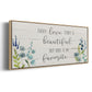 Love Story - Floater Framed Canvas Print