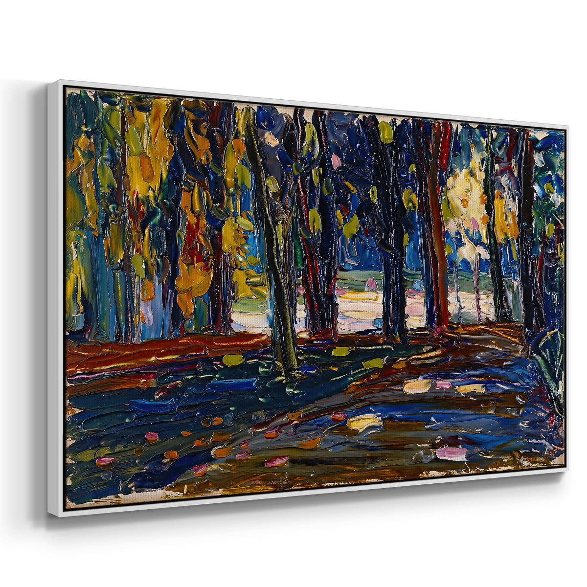 Autumn Study, 1908 - Floater Framed Canvas Print