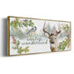 Reindeer Woods - Floater Framed Canvas Print
